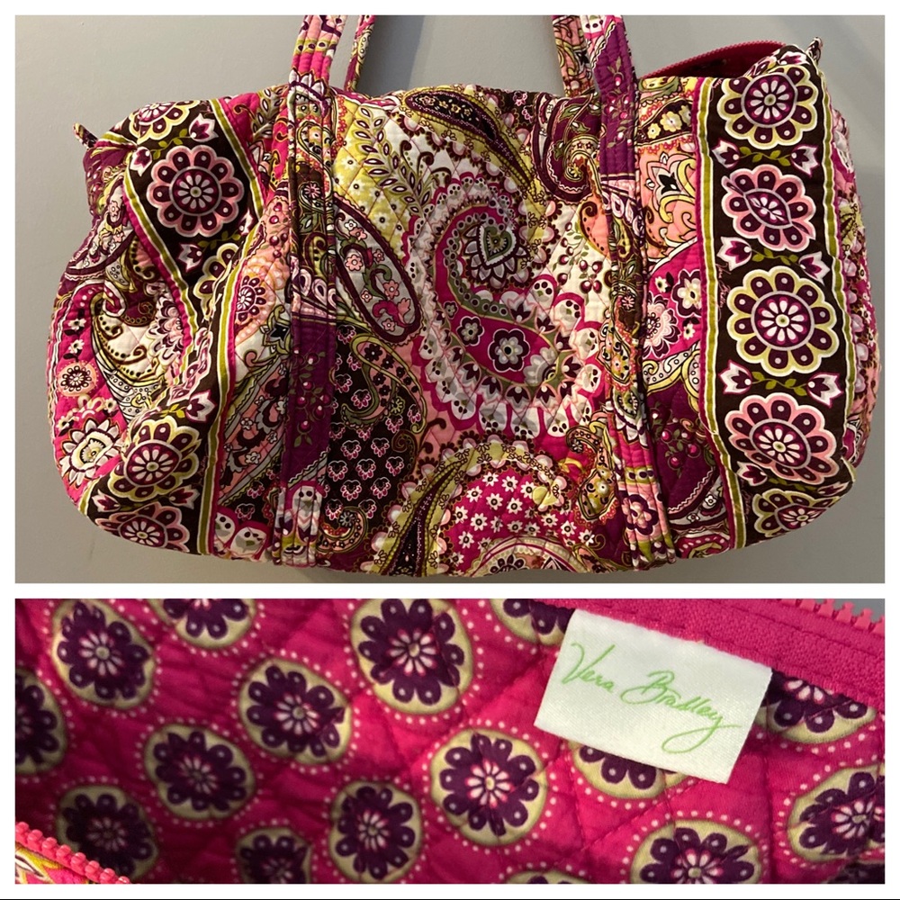 Very Berry Paisley 23” Large Duffel Weekend Bag